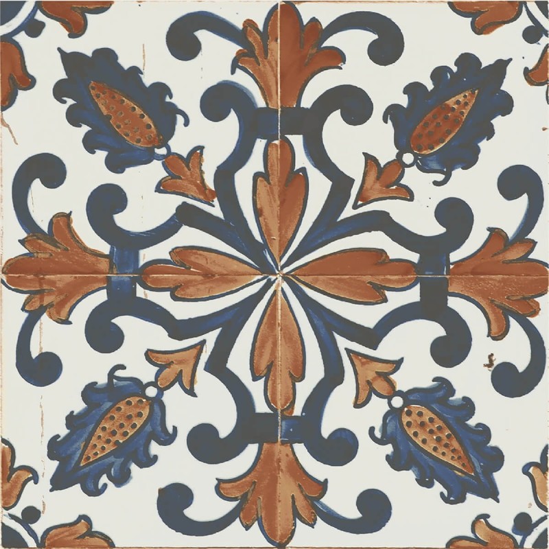 Nikea Multicolour Patterned Matt 20x20cm (box of 25)