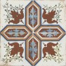 Nikea Multicolour Patterned Matt 20x20cm (box of 25)