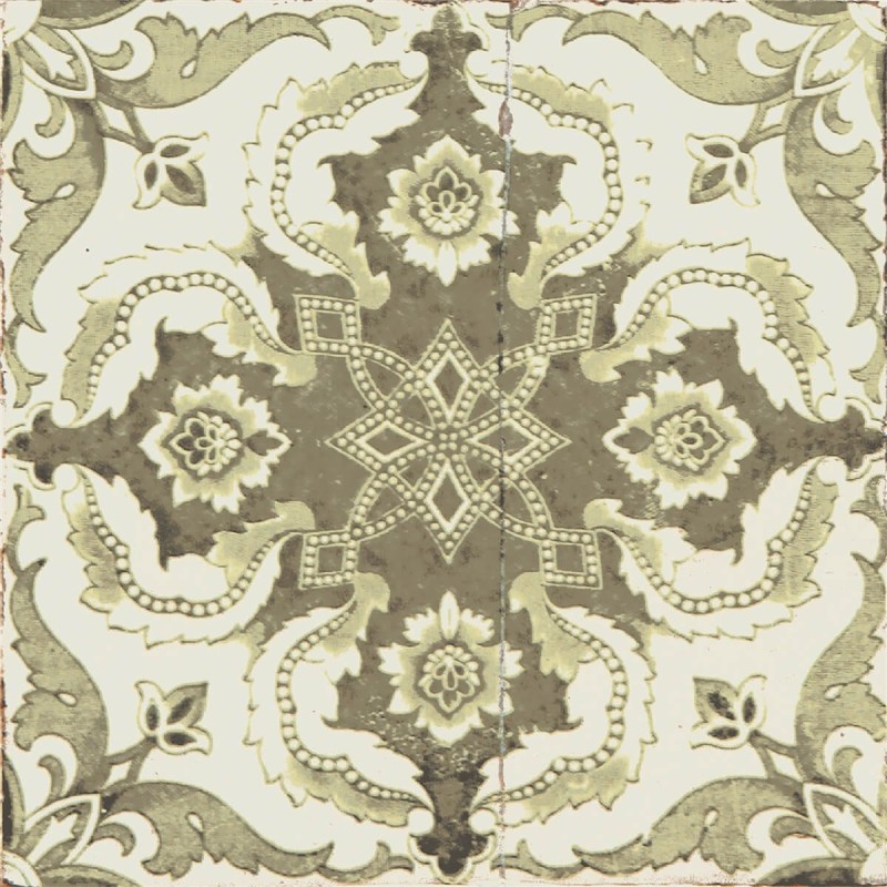 Nikea Multicolour Patterned Matt 20x20cm (box of 25)