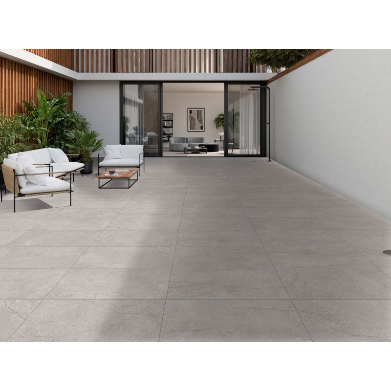 Sumum Grey Outdoor Slabs Matt 59.5x120cm 20mm (box of 1)