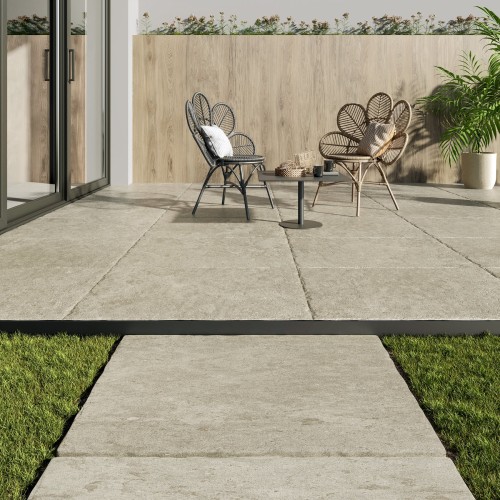 Alba Ivory Outdoor Slab Matt 60x90cm 20mm (box of 2)