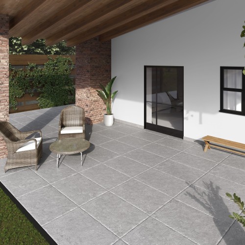 Alba Silver Outdoor Slab Matt 60x90cm 20mm (box of 2)