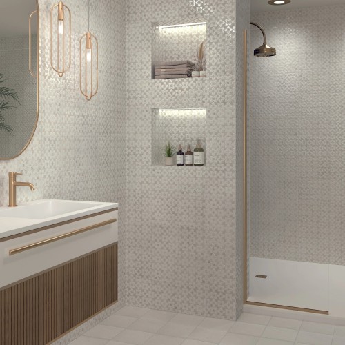 Alma White Gloss 20x20cm (box of 25)