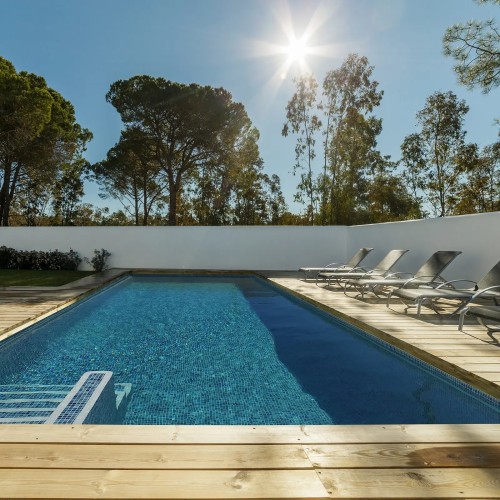 Aquastyle Forest Blue Mosaic Gloss 25x25mm 31.1x46.7cm 