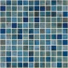 Aquastyle Forest Blue Mosaic Gloss 25x25mm 31.1x46.7cm 