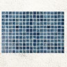 Aquastyle Arrecife Blue Mosaic Gloss 25x25mm 31.1x46.7cm 