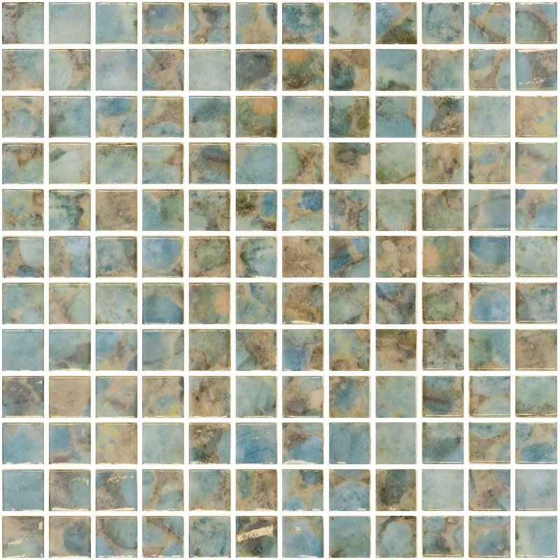 Aquastyle Rodas Mosaic Gloss 25x25mm 31.1x46.7cm 