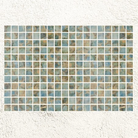 Aquastyle Rodas Mosaic Gloss 25x25mm 31.1x46.7cm 