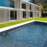 Aquastyle Arrecife Iridis Grey Mosaic Gloss 25x25mm 31.1x46.7cm 
