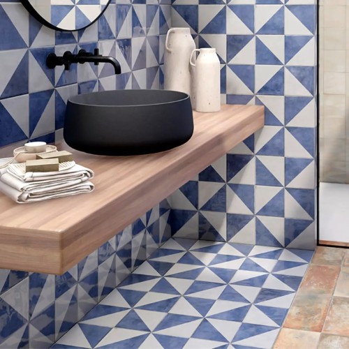 Bahia Azur - Tetuan Decor Gloss 15x15cm (box of 22)