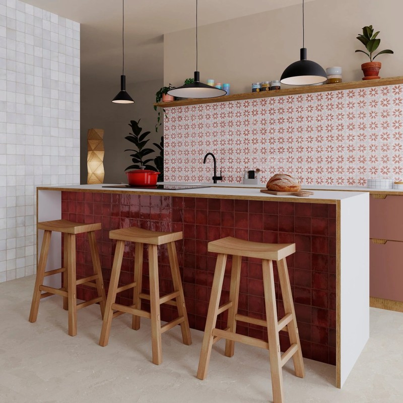 Dakota Port Flora Decor Gloss 32x62.5cm (box of 5)