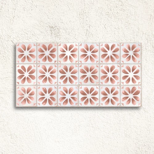 Dakota Port Flora Decor Gloss 32x62.5cm (box of 5)