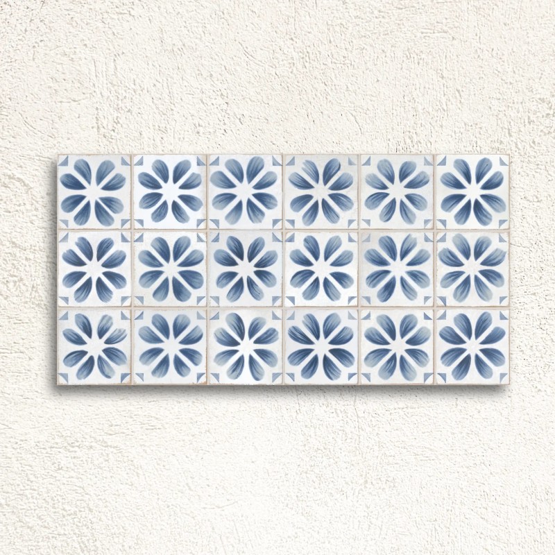 Dakota Ice Flora Decor Gloss 32x62.5cm (box of 5)