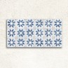 Dakota Ice Flora Decor Gloss 32x62.5cm (box of 5)