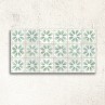 Dakota Peppermint Flora Decor Gloss 32x62.5cm (box of 5)