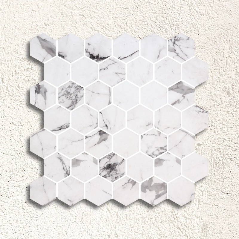 Hex XL Fosco Mosaic Matt 51mm Hex 28.6x28.4cm 