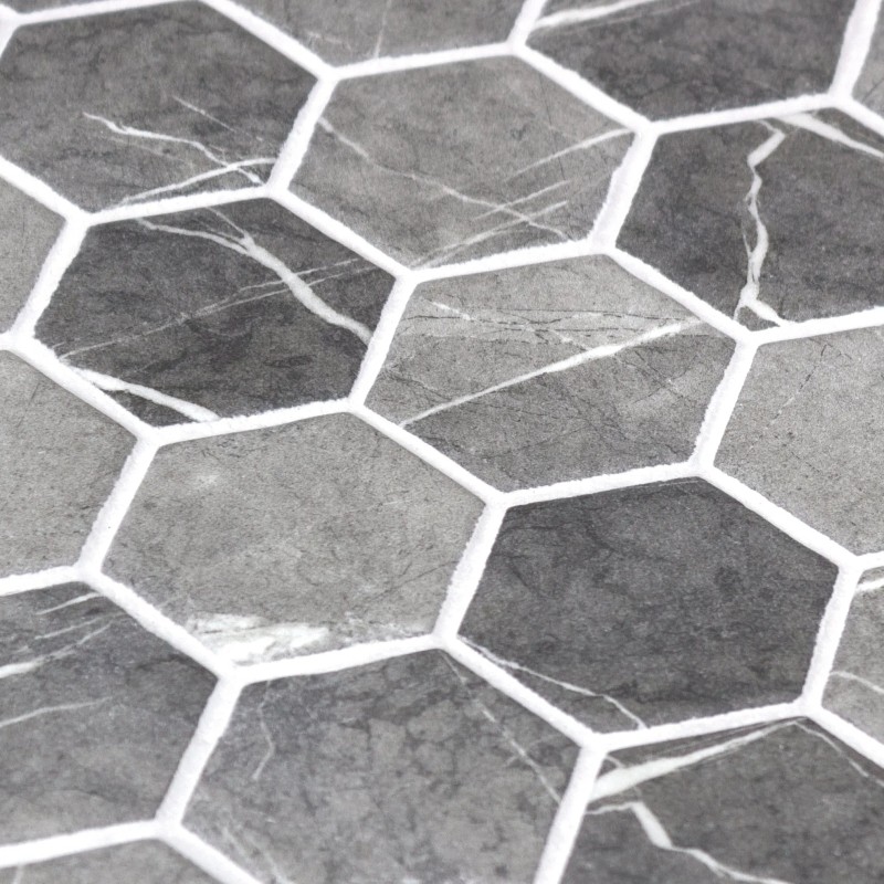 Hex XL Grafito Mosaic Matt 51mm Hex 28.6x28.4cm 