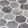 Hex XL Grafito Mosaic Matt 51mm Hex 28.6x28.4cm 