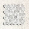 Hex XL Inverno Grey Mosaic Matt 51mm Hex 28.6x28.4cm 