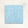 Niebla Foggy Aqua (PS40) Mosaic Gloss 25x25mm 33.3x33.3cm 