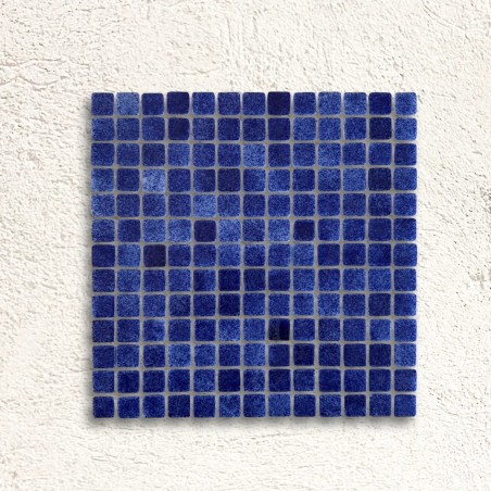 Niebla Foggy Dark Blue (PS55) Mosaic Gloss 25x25mm 33.3x33.3cm 
