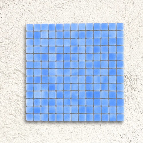 Niebla Foggy Light Blue Anti-Slip (PS50 A/S) Mosaic Matt 25x25mm 33.3x33.3cm 
