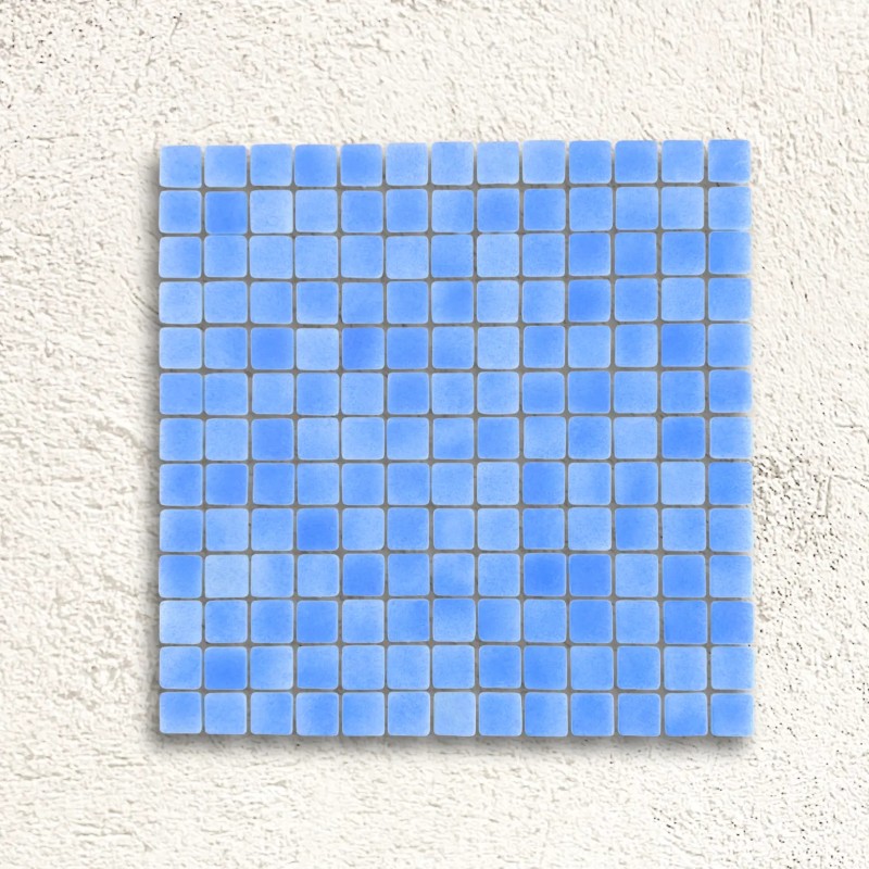Niebla Foggy Light Blue Anti-Slip (PS50 A/S) Mosaic Matt 25x25mm 33.3x33.3cm 