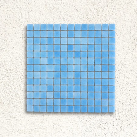 Niebla Foggy Mid Blue Anti-Slip (PS53 A/S) Mosaic Matt 25x25mm 33.3x33.3cm 