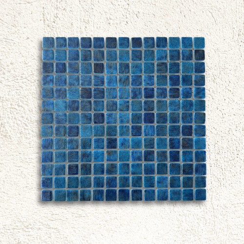Niebla Paradise Zafiro Mosaic Gloss 25x25mm 33.3x33.3cm 