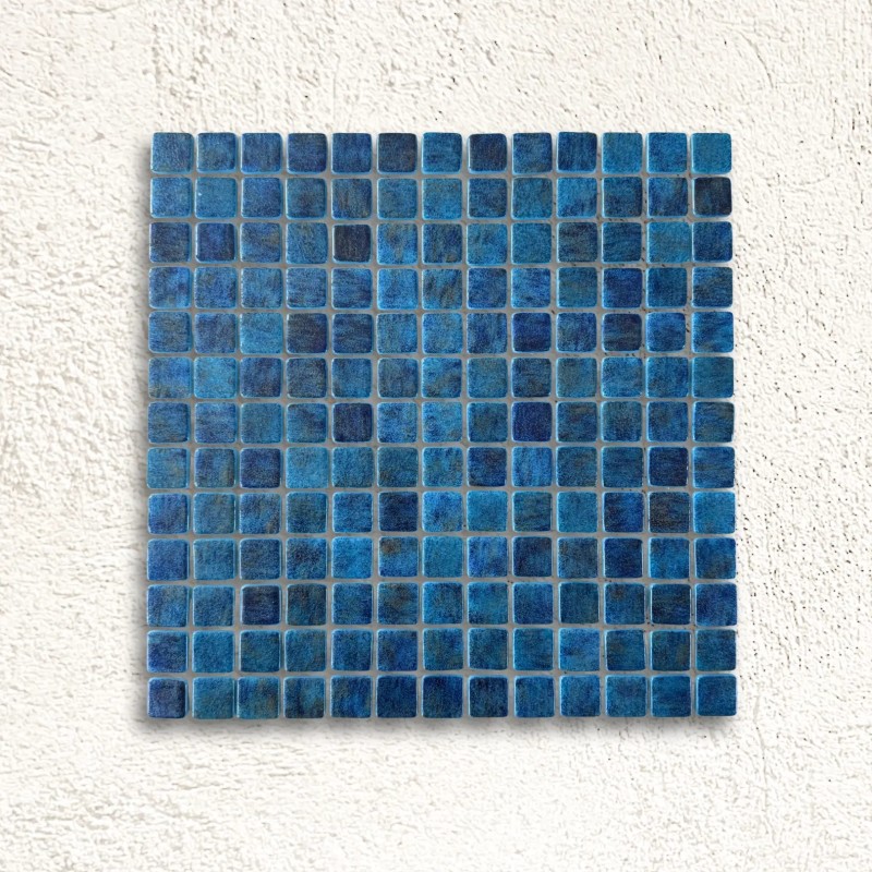 Niebla Paradise Zafiro Mosaic Gloss 25x25mm 33.3x33.3cm 