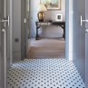 Shapes - Hexagon White-Black (CM-2103) Mosaic Matt 23mm Hex 26x30cm 