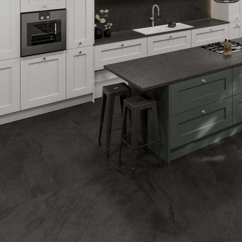 Solide Charcoal Matt 60x120cm (box of 2)