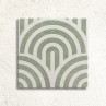 Tahoe Decor Three - Green Matt 20x20cm (box of 25)