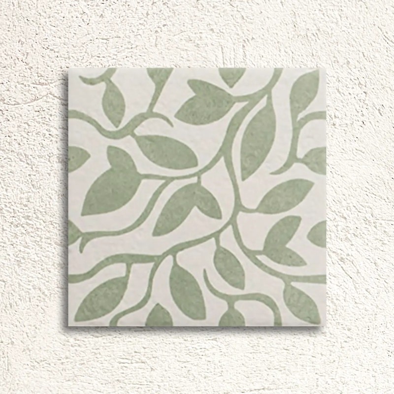 Tahoe Decor Five - Green Matt 20x20cm (box of 25)