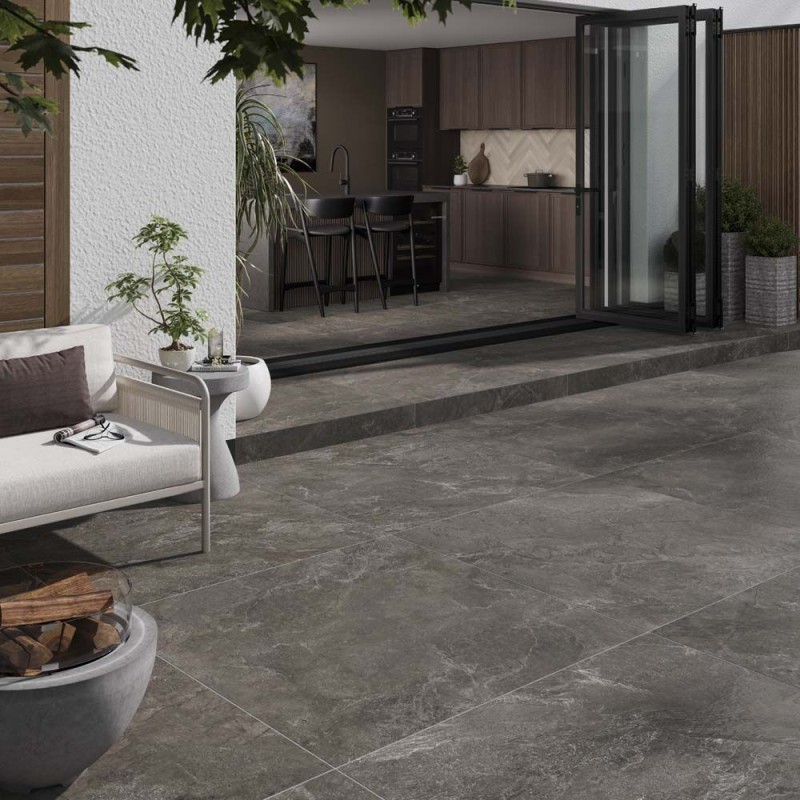 Slate Mix Mocha Matt 100x100cm (box of 2)
