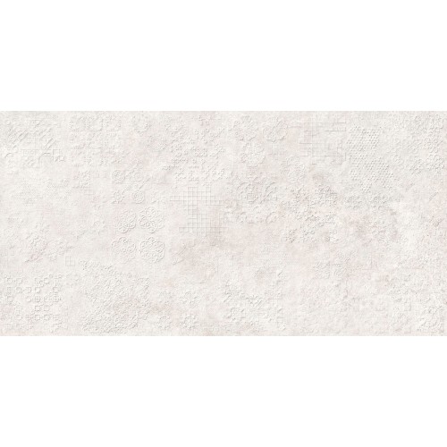 Stratos Cross White Decor Matt 60x120cm (box of 2)