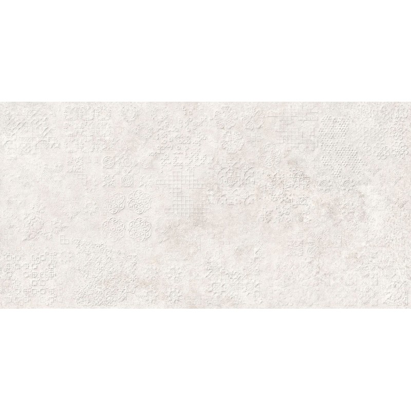 Stratos Cross White Decor Matt 60x120cm (box of 2)