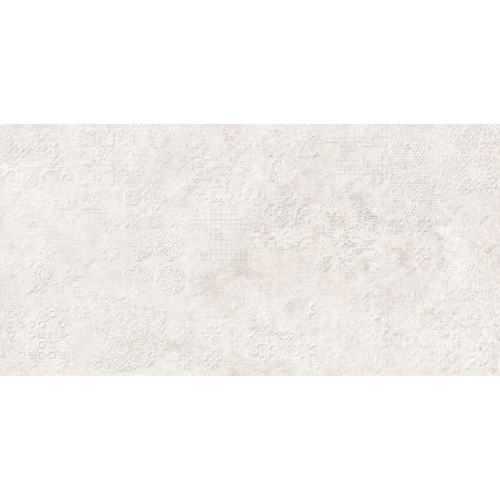 Stratos Cross White Decor Matt 60x120cm (box of 2)