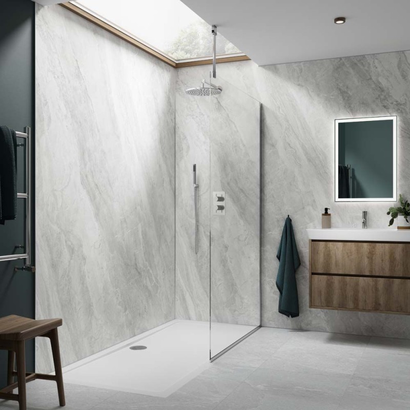 Aqua Wall Elbrus Matt SPC Wall Panel 95x240cm (box of 2)