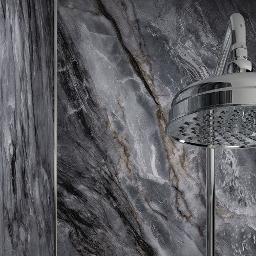 Aqua Wall Monsoon Gloss SPC Wall Panel 95x240cm (box of 2)
