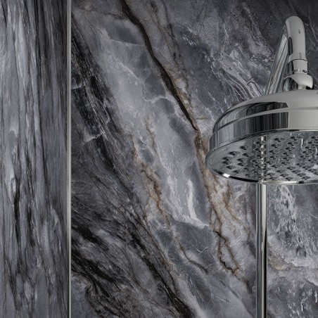 Aqua Wall Monsoon Gloss SPC Wall Panel 95x240cm (box of 2)