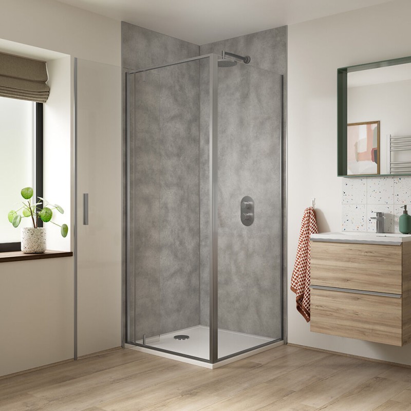 Aqua Wall Tempest Matt SPC Wall Panel 95x240cm (box of 2)