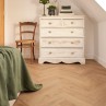 Emblem Herringbone Cairngorm LVT 10x40cm (box of 50)