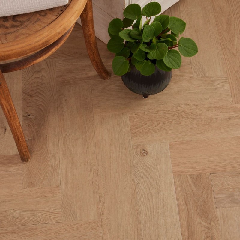 Emblem Herringbone Cairngorm LVT 10x40cm (box of 50)