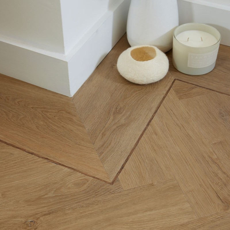 Emblem Herringbone Solway LVT 10x40cm (box of 50)