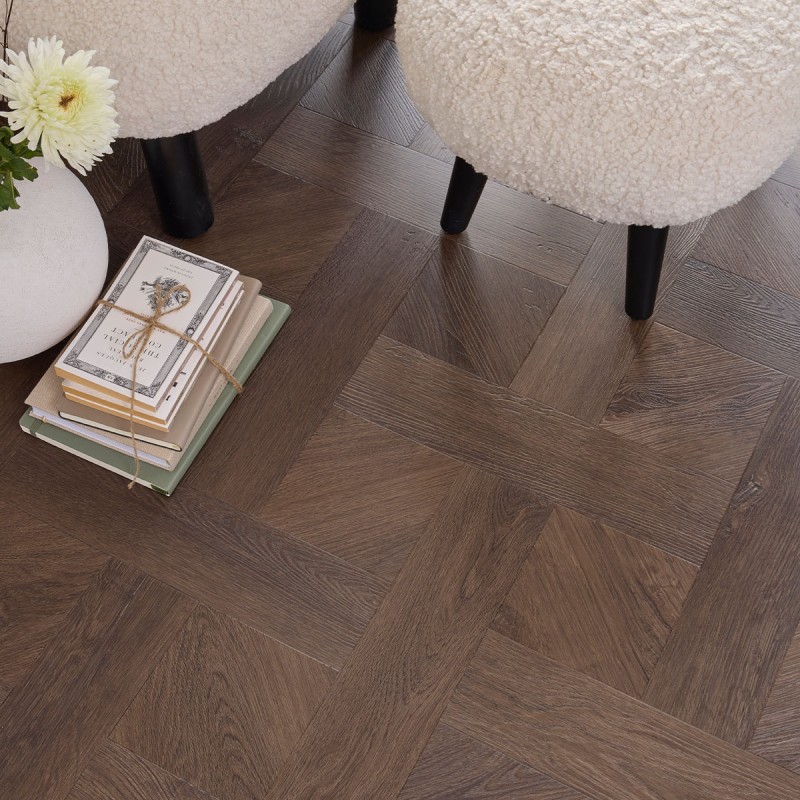 Emblem Basket Weave Hadrian LVT 10x40cm & 15x15cm (box of 100)
