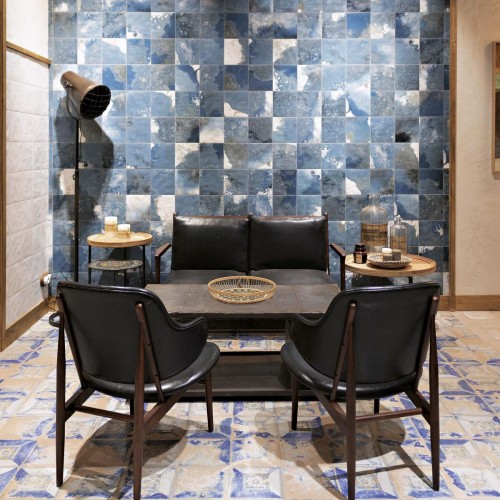 Traditional Square Blue 20x40cm (box of 12)