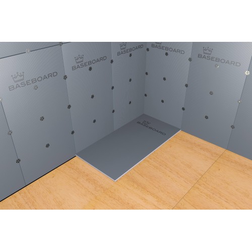 Baseboard Tile Backer Board Panel (box of 10)