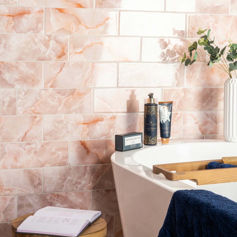 Onix Rosa 10x30cm (box of 40)