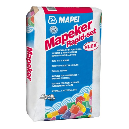 Mapei Mapeker Rapid Set Flex Grey Adhesive (20kg bag)